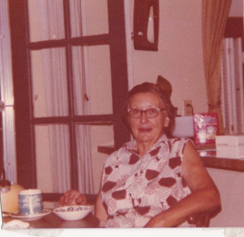 Hilda (Kleinhenz) Creeden. Taken in 1978 Source: Kathy Creeden